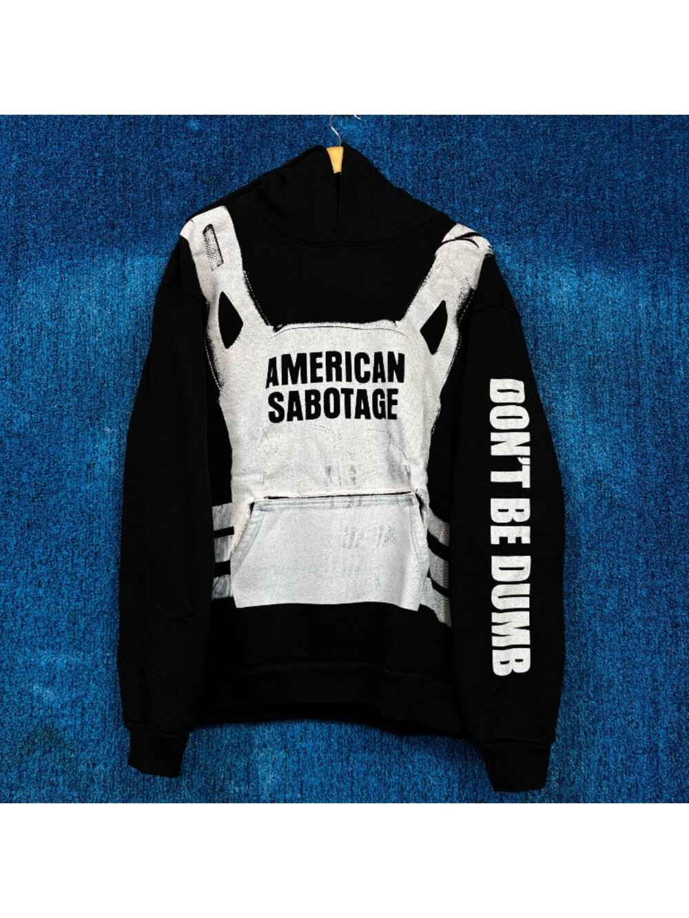 ASAP Rocky x AWGE American Sabotage Dont Be Dumb Hoodie L